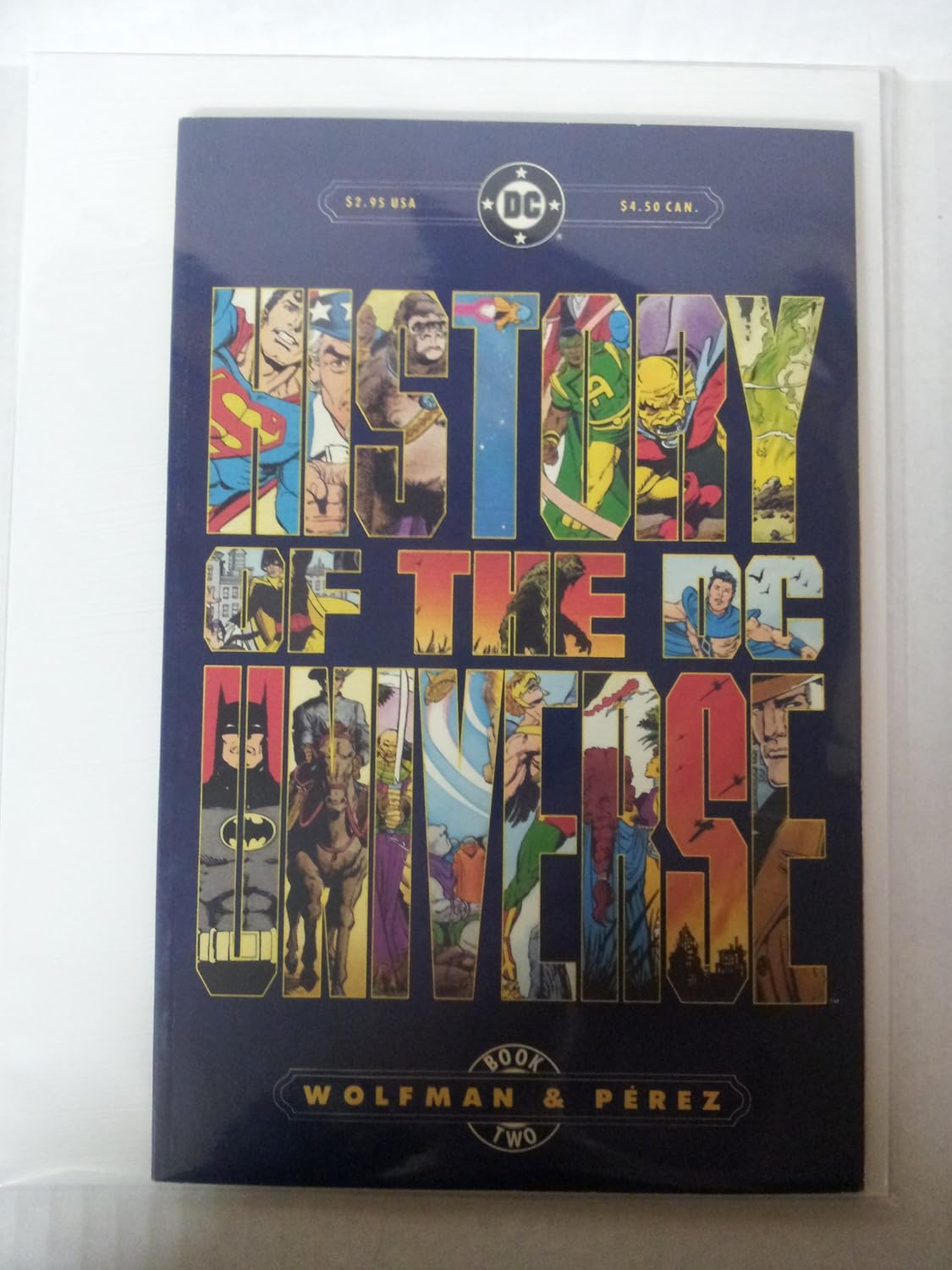 History of the DC Universe Book Two (Book Two) by Marv Wolfman (1986-05-03) (DC Comics)
History of the DC Universe Book Two (Book Two) by Marv Wolfman (1986-05-03) (DC Comics)