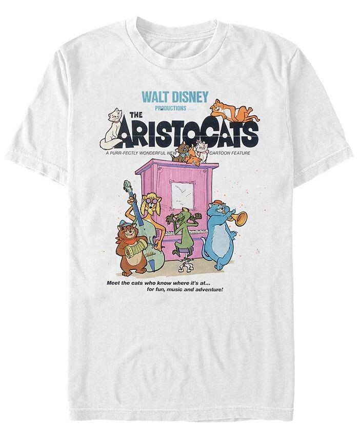 Мужская классическая футболка с коротким рукавом и плакатом Fifth Sun, белый
Мужская классическая футболка с коротким рукавом и плакатом Fifth Sun, белый