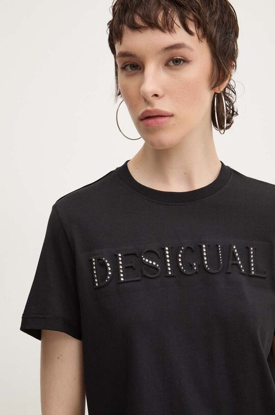 Хлопковая футболка BRANDY Desigual, черный
Хлопковая футболка BRANDY Desigual, черный