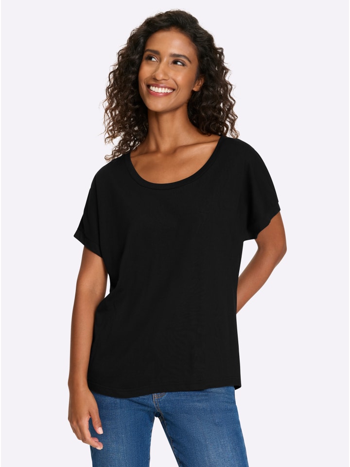 Рубашка черного цвета Heine
Рубашка черного цвета Heine