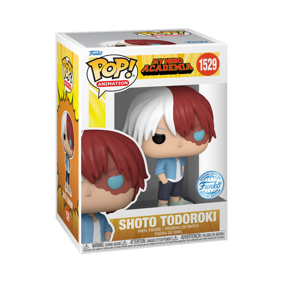 Funko POP!, коллекционная фигурка, Анимация: MHA- Todoroki (Casual)
Funko POP!, коллекционная фигурка, Анимация: MHA- Todoroki (Casual)