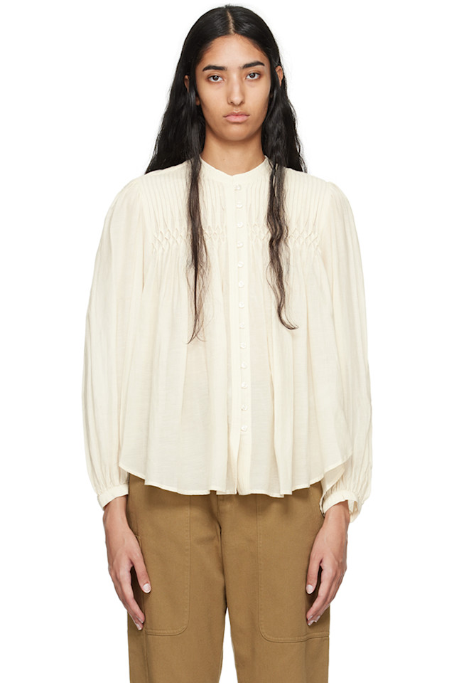 Блузка Dorothe Isabel Marant Etoile, белый 
Блузка Dorothe Isabel Marant Etoile, белый