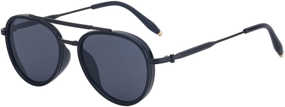 Круглые солнцезащитные очки в стиле стимпанк для мужчин, овальные солнцезащитные очки в стиле панк для мужчин, винтажная металлическая оправа, солнцезащитные очки UV400 KTUCN, 1
Круглые солнцезащитные очки в стиле стимпанк для мужчин, овальные солнцезащитные очки в стиле панк для мужчин, винтажная металлическая оправа, солнцезащитные очки UV400 KTUCN, 1