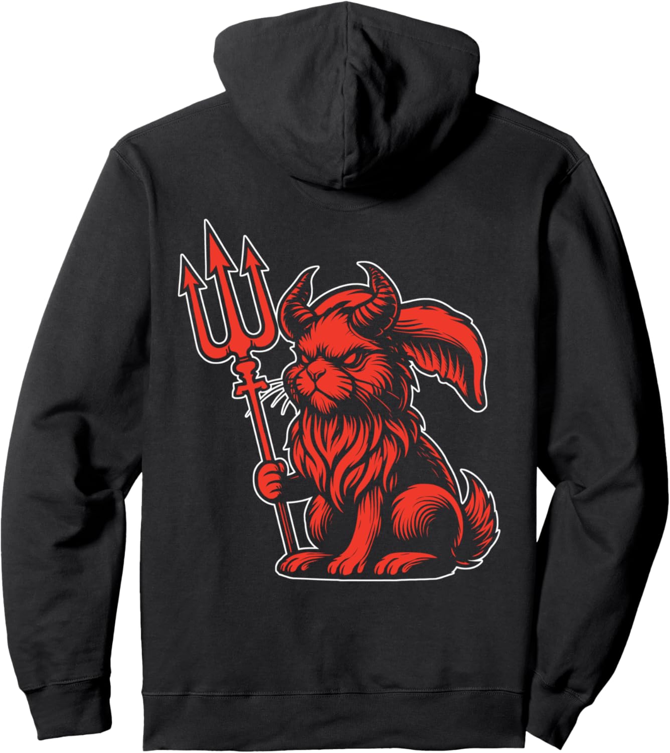 Толстовка с капюшоном Дьявольский кролик, Сатана, Кролик Funny Satanist Hare Lucifer Bunnies, черный
Толстовка с капюшоном Дьявольский кролик, Сатана, Кролик Funny Satanist Hare Lucifer Bunnies, черный