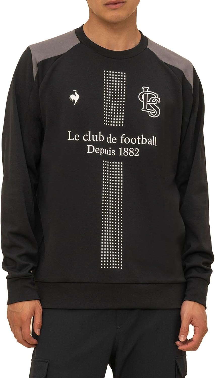 Толстовка с круглым вырезом, влагоотводящая, эластичная, светопоглощающая, теплоотводящая, защита от УФ-излучения (UPF 50+), длинный рукав, для футзала, футбола, унисекс, для взрослых Le Coq Sportif, черный
Толстовка с круглым вырезом, влагоотводящая, эластичная, светопоглощающая, теплоотводящая, защита от УФ-излучения (UPF 50+), длинный рукав, для футзала, футбола, унисекс, для взрослых Le Coq Sportif, черный