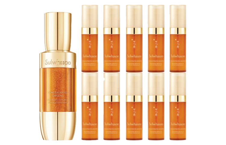 Набор для ухода за кожей с подтягивающим и питательным лосьоном-эссенцией с женьшенем увлажняет и смягчает 5мл*10+50мл Sulwhasoo
Набор для ухода за кожей с подтягивающим и питательным лосьоном-эссенцией с женьшенем увлажняет и смягчает 5мл*10+50мл Sulwhasoo