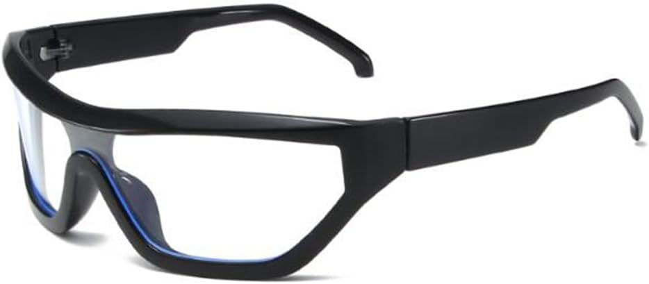 Футуристические солнцезащитные очки в стиле Y2K, стильные овальные спортивные солнцезащитные очки с обтекаемой формой для женщин и мужчин Weloveushop, Bright Black Frame Blue Light Flakes
Футуристические солнцезащитные очки в стиле Y2K, стильные овальные спортивные солнцезащитные очки с обтекаемой формой для женщин и мужчин Weloveushop, Bright Black Frame Blue Light Flakes