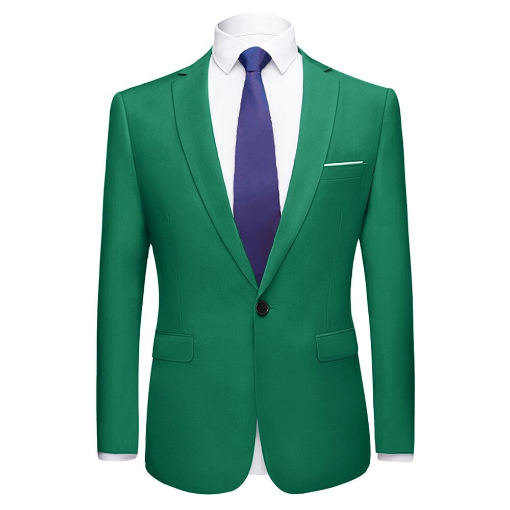 Мужское платье Slim Fit Blazer Однобортный костюм для выпускного на одной пуговице Спортивное пальто Lars Amadeus, зеленый
Мужское платье Slim Fit Blazer Однобортный костюм для выпускного на одной пуговице Спортивное пальто Lars Amadeus, зеленый