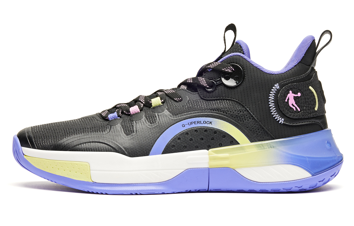 QIAODAN Дышащие низкие баскетбольные кроссовки мужские черно-фиолетовые, цвет Black Purple
QIAODAN Дышащие низкие баскетбольные кроссовки мужские черно-фиолетовые, цвет Black Purple