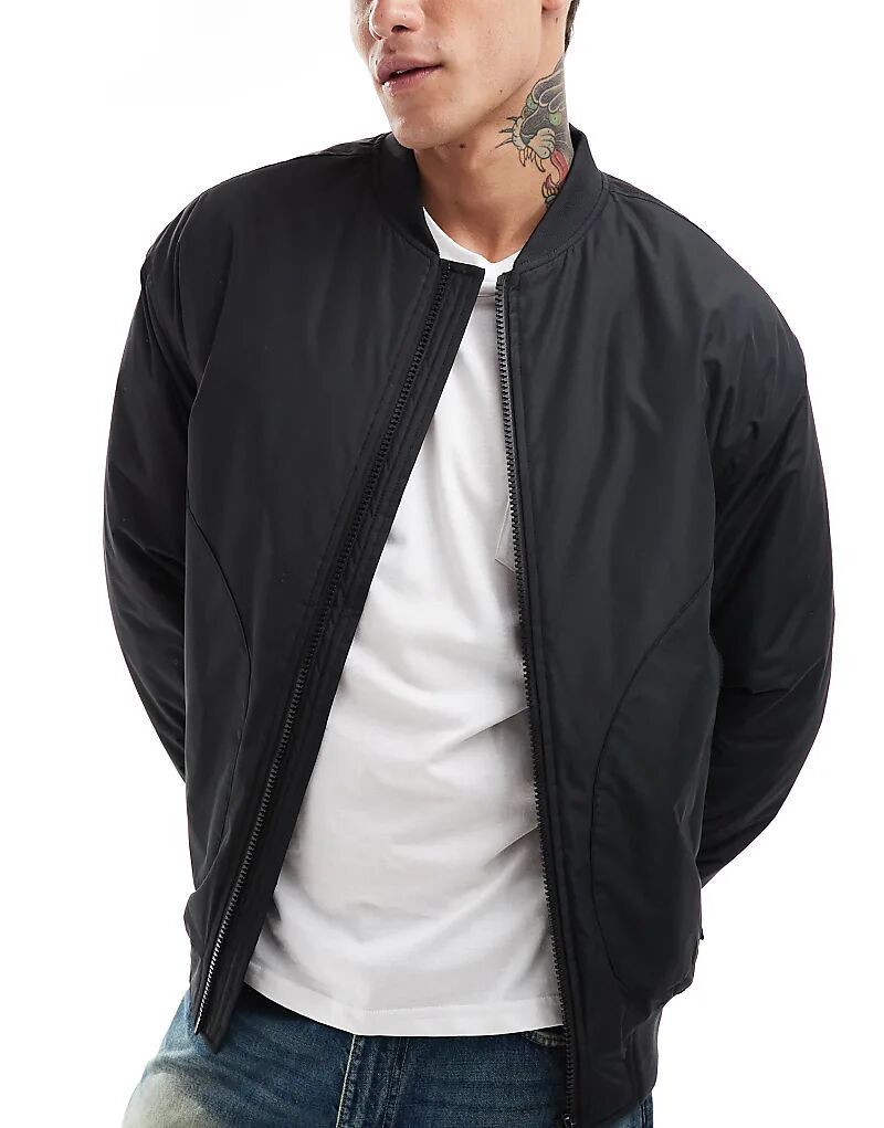 Водонепроницаемая куртка-бомбер черного цвета Threadbare, Черный, Водонепроницаемая куртка-бомбер черного цвета Threadbare
Водонепроницаемая куртка-бомбер черного цвета Threadbare, Черный, Водонепроницаемая куртка-бомбер черного цвета Threadbare