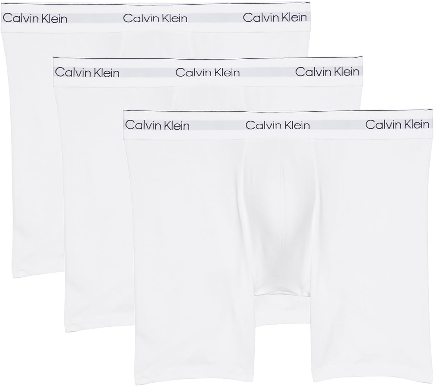 Мужские трусы-боксеры Calvin Klein Modern Cotton Stretch, 3 шт., White/White/White
Мужские трусы-боксеры Calvin Klein Modern Cotton Stretch, 3 шт., White/White/White