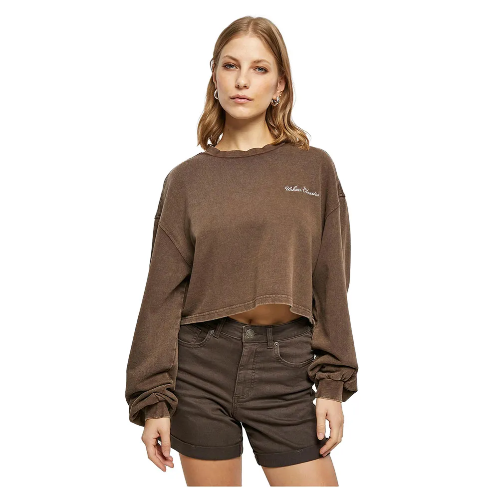 Толстовка Urban Classics Cropped Small Embroidery Terry, коричневый
Толстовка Urban Classics Cropped Small Embroidery Terry, коричневый