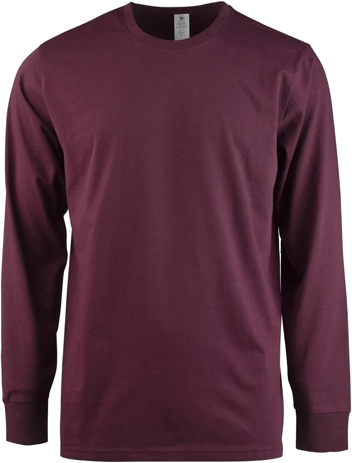 Мужская хлопковая футболка с длинным рукавом и ребристой манжетой, набор из 2 штук TEEJOY
Мужская хлопковая футболка с длинным рукавом и ребристой манжетой, набор из 2 штук TEEJOY