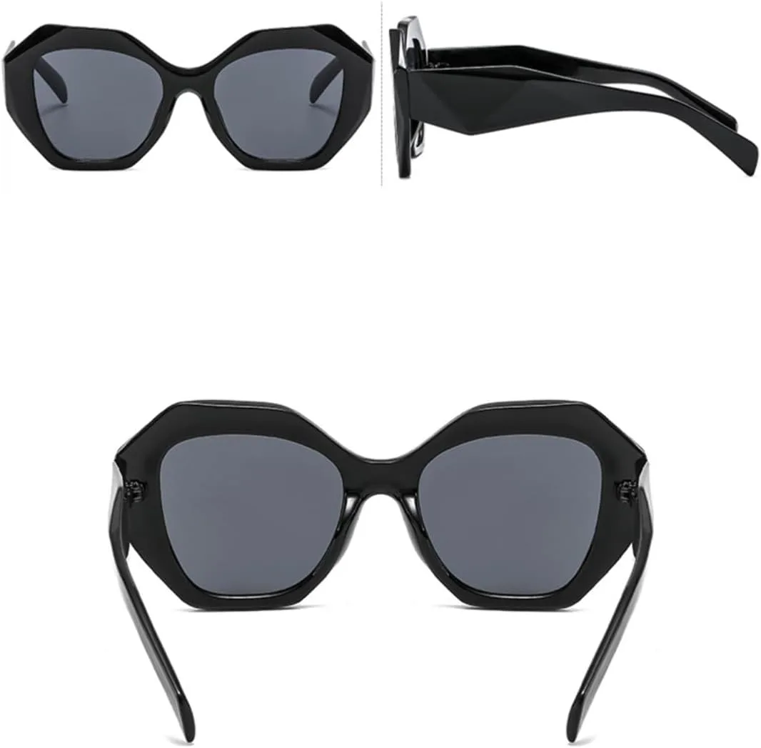 Солнцезащитные очки неправильной формы квадратной формы для женщин в стиле ретро-винтаж для мужчин, большие очки с защитой от УФ-излучения UV400 UATXTAU, Champagne
Солнцезащитные очки неправильной формы квадратной формы для женщин в стиле ретро-винтаж для мужчин, большие очки с защитой от УФ-излучения UV400 UATXTAU, Champagne