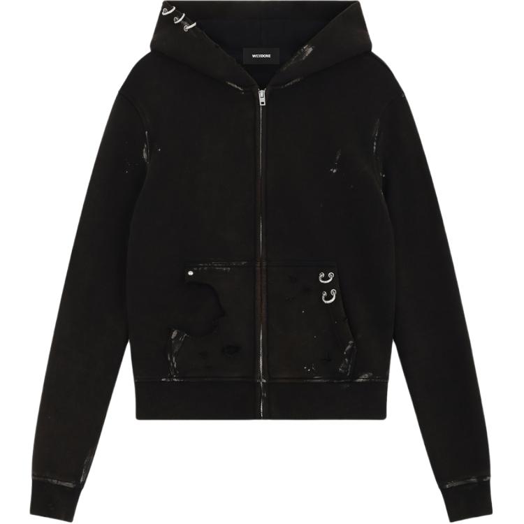 Худи с прорезями WE11DONE, черный
Худи с прорезями WE11DONE, черный