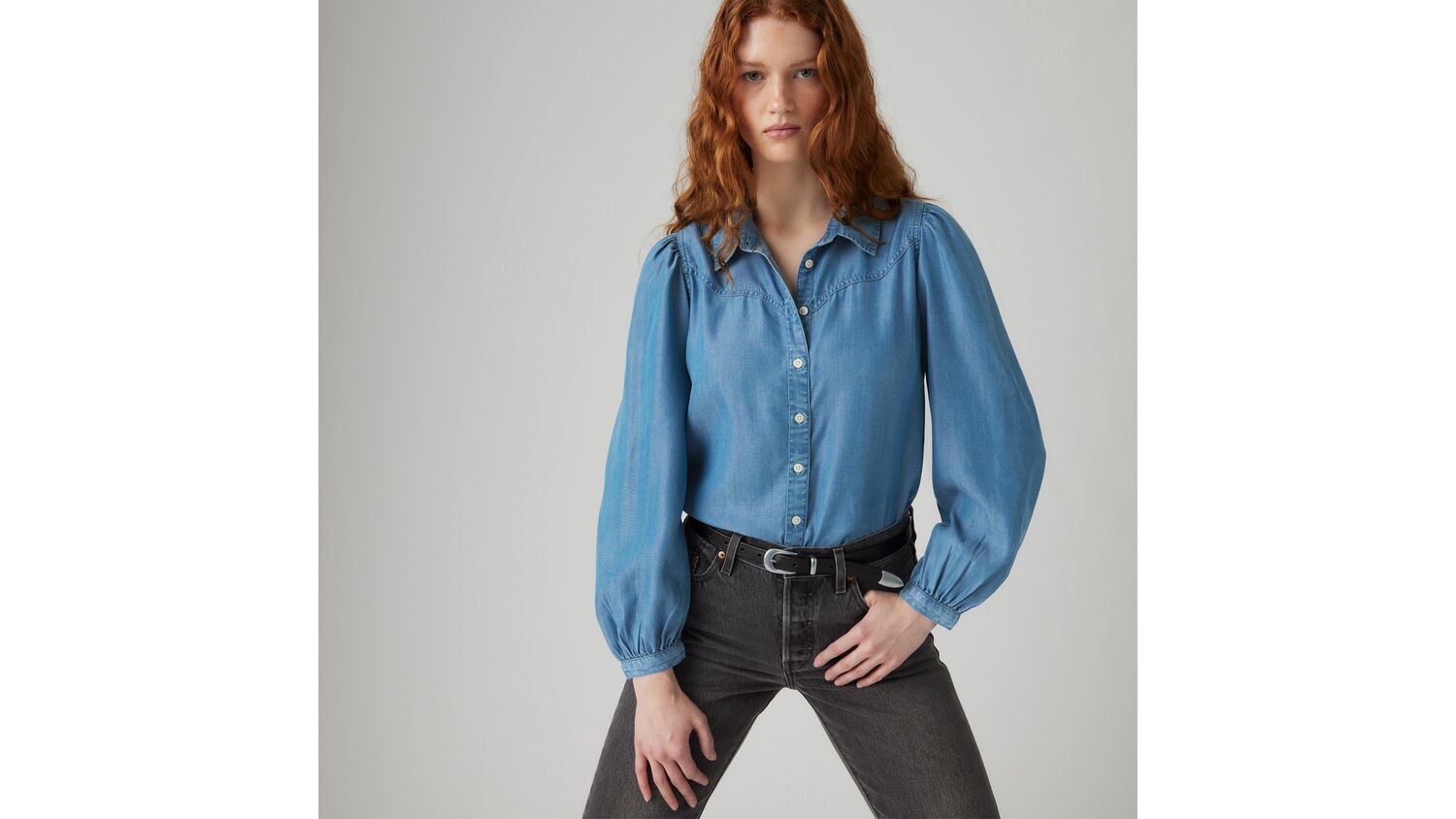 Рубашка в стиле вестерн Journey Levi's, Bright Mid Stone - Medium Wash
Рубашка в стиле вестерн Journey Levi's, Bright Mid Stone - Medium Wash