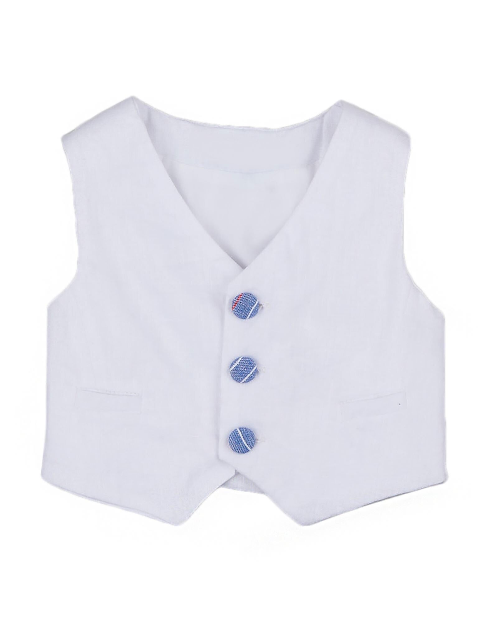 Жилет для ребенка Manuell & Frank, белый
Жилет для ребенка Manuell & Frank, белый