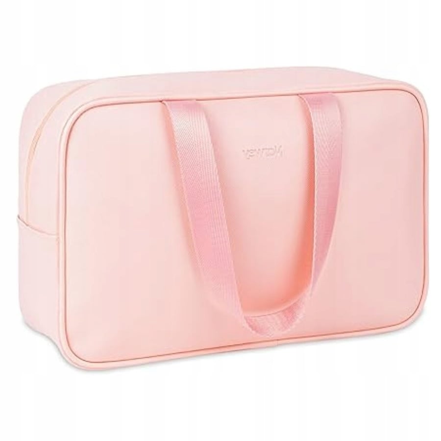 Полноразмерная розовая дорожная косметичка, органайзер для женщин TRS
Полноразмерная розовая дорожная косметичка, органайзер для женщин TRS