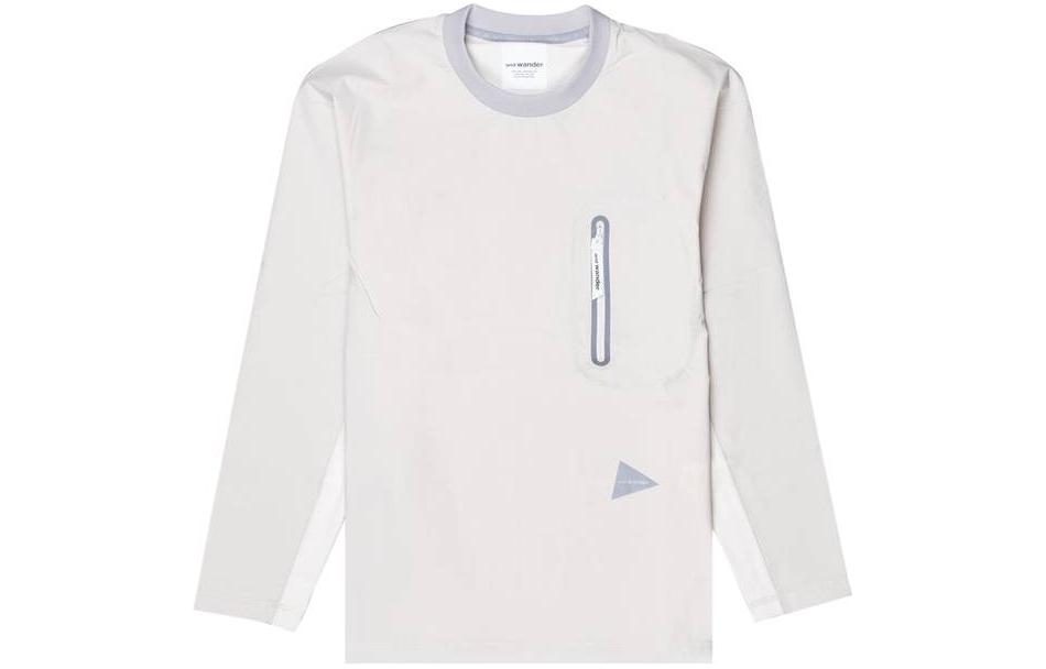 Джерси свитшот And Wander, белый
Джерси свитшот And Wander, белый