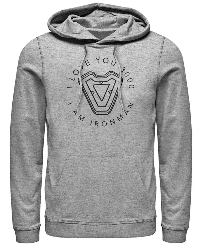 Толстовка Marvel Men's Avengers Endgame Iron Man I Love You 3000 с капюшоном Fifth Sun, серый
Толстовка Marvel Men's Avengers Endgame Iron Man I Love You 3000 с капюшоном Fifth Sun, серый