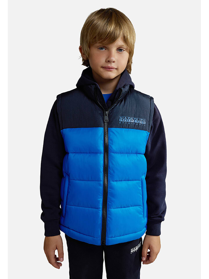 Стеганый жилет Napapijri Hornelen, синий
Стеганый жилет Napapijri Hornelen, синий