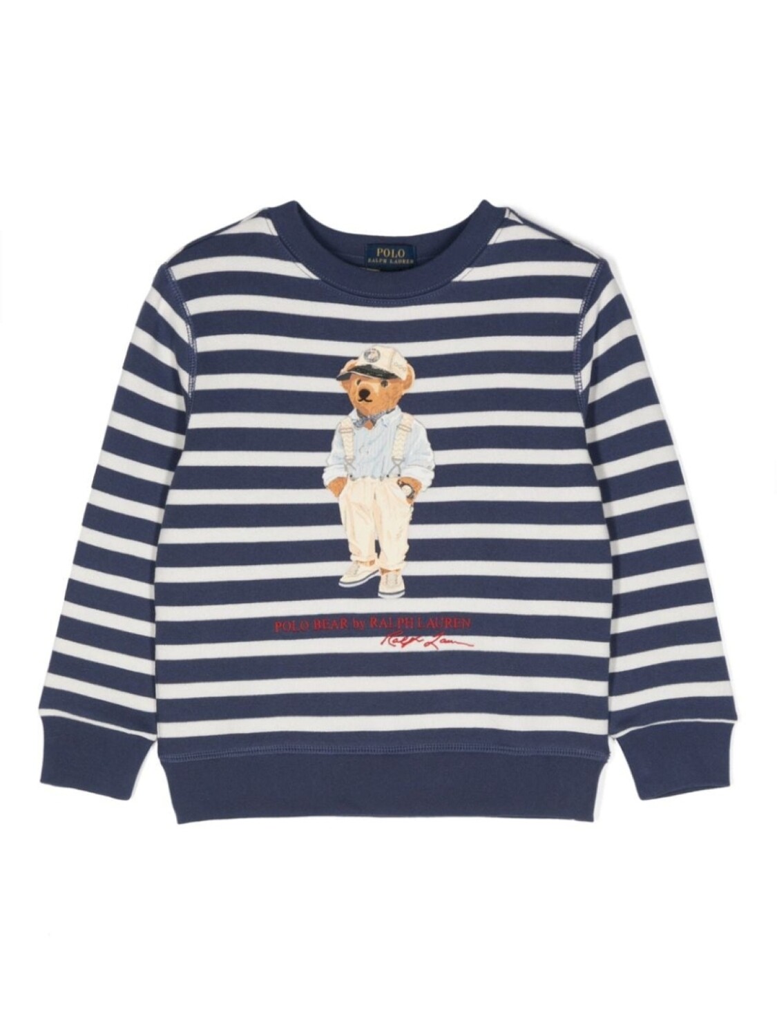 Ralph Lauren Kids толстовка из джерси с принтом Polo Bear, синий 
Ralph Lauren Kids толстовка из джерси с принтом Polo Bear, синий