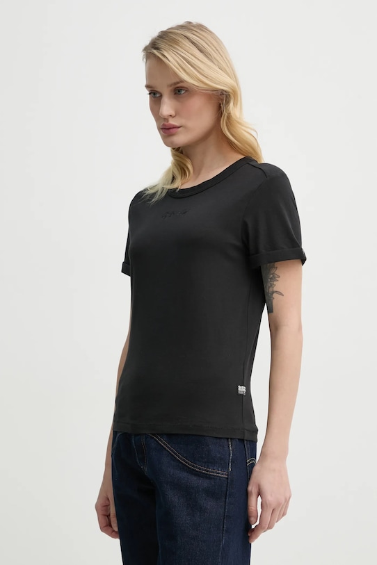 Хлопковая футболка G-Star, черный
Хлопковая футболка G-Star, черный