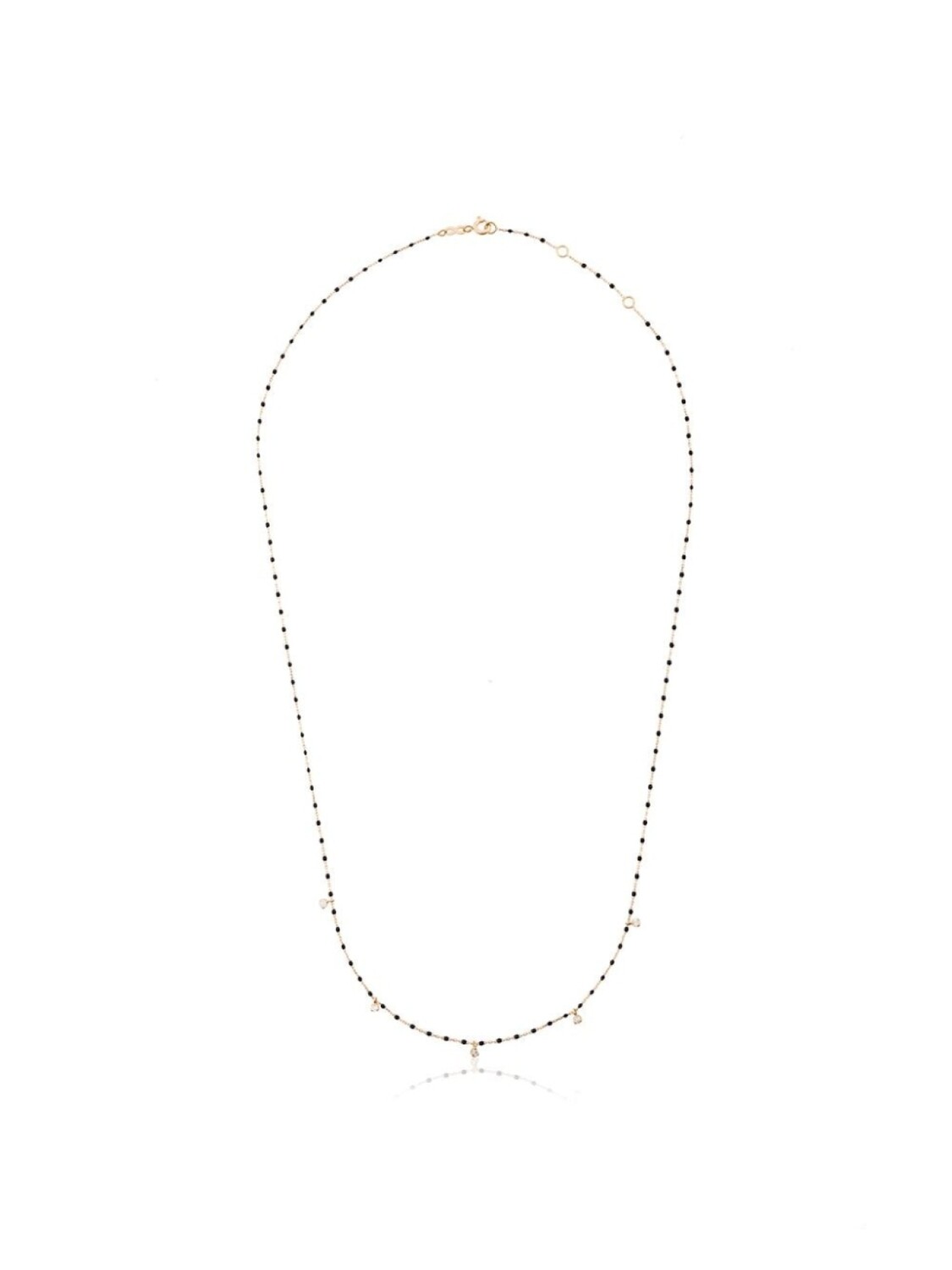 Колье из желтого золота с бриллиантами Gigi Clozeau, черный
Колье из желтого золота с бриллиантами Gigi Clozeau, черный