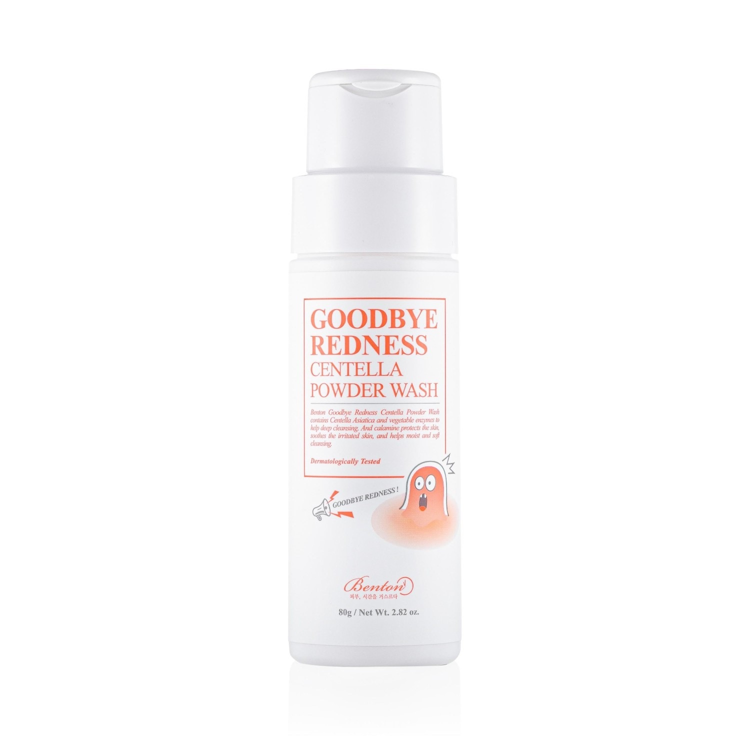 Очищающая пенка для лица goodbye redness centella powder wash Benton, объем 80 мл
Очищающая пенка для лица goodbye redness centella powder wash Benton, объем 80 мл