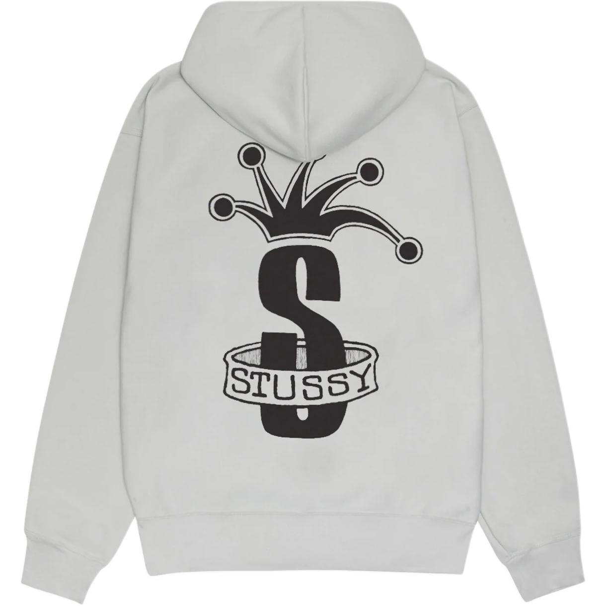 Худи с молнией и капюшоном crown band Stussy, серый
Худи с молнией и капюшоном crown band Stussy, серый