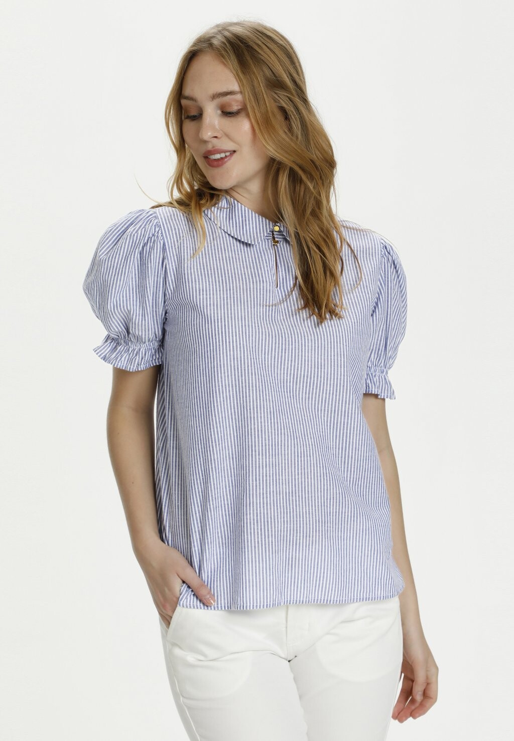 Блузка Culture, синяя полоска
Блузка Culture, синяя полоска