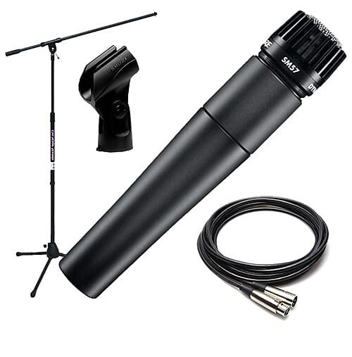 Динамический микрофон Shure SM57 Cardioid Dynamic Microphone
Динамический микрофон Shure SM57 Cardioid Dynamic Microphone