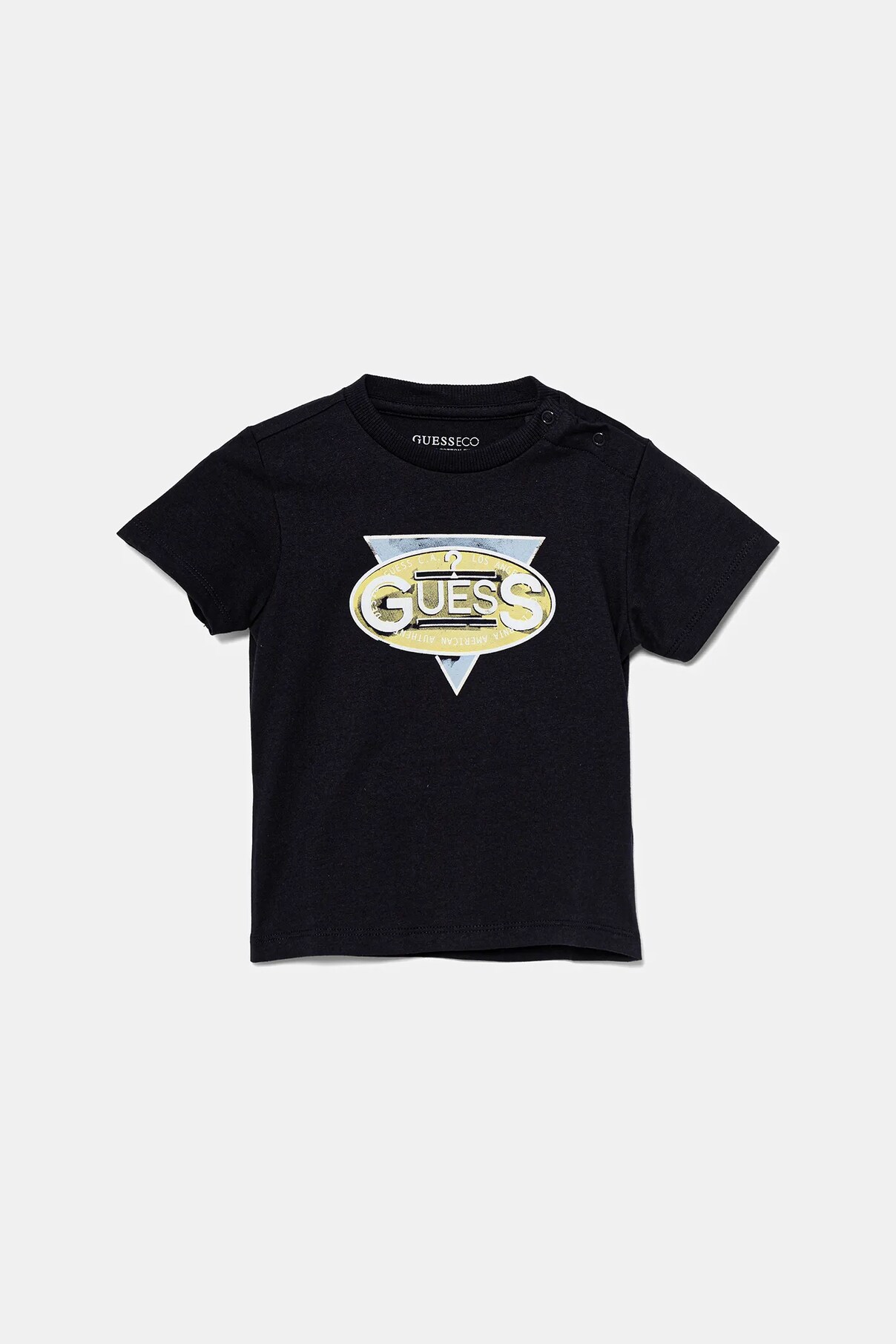 Футболка из хлопка для детей Guess, темно-синий
Футболка из хлопка для детей Guess, темно-синий