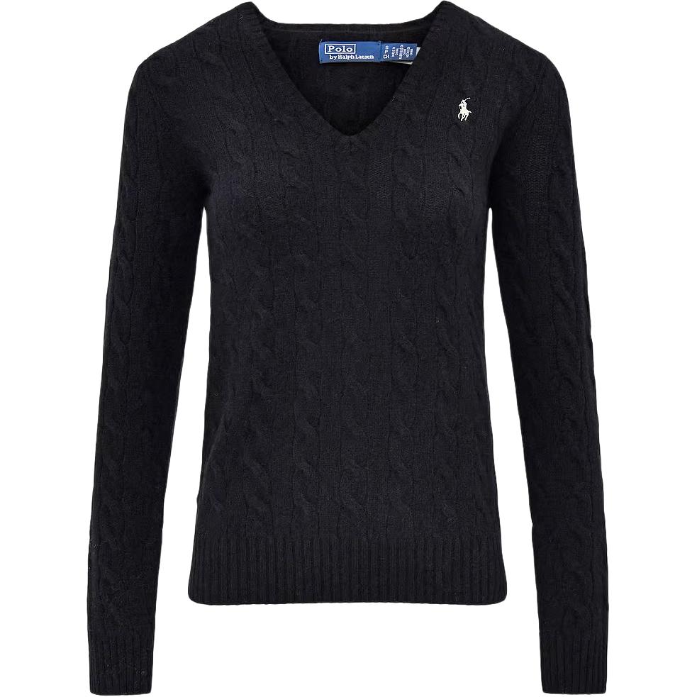 Джемпер Kimberly с V-образным вырезом Polo Ralph Lauren, черный
Джемпер Kimberly с V-образным вырезом Polo Ralph Lauren, черный