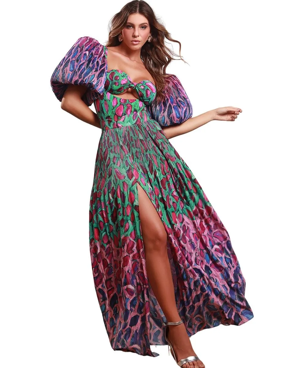 Длинная плиссированная пляжная юбка с принтом Karla Vivian, мультиколор
Длинная плиссированная пляжная юбка с принтом Karla Vivian, мультиколор