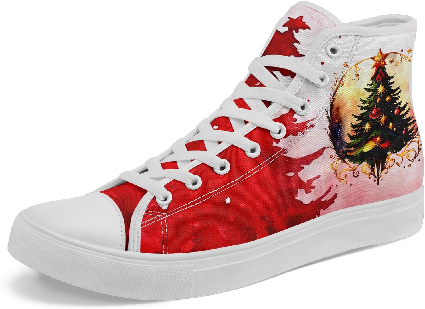 Рождественские высокие кеды из ткани для женщин и мужчин, праздничный подарок, удобные стильные плоские кроссовки для прогулок Awsole, белый/красный/зеленый/розовый
Рождественские высокие кеды из ткани для женщин и мужчин, праздничный подарок, удобные стильные плоские кроссовки для прогулок Awsole, белый/красный/зеленый/розовый