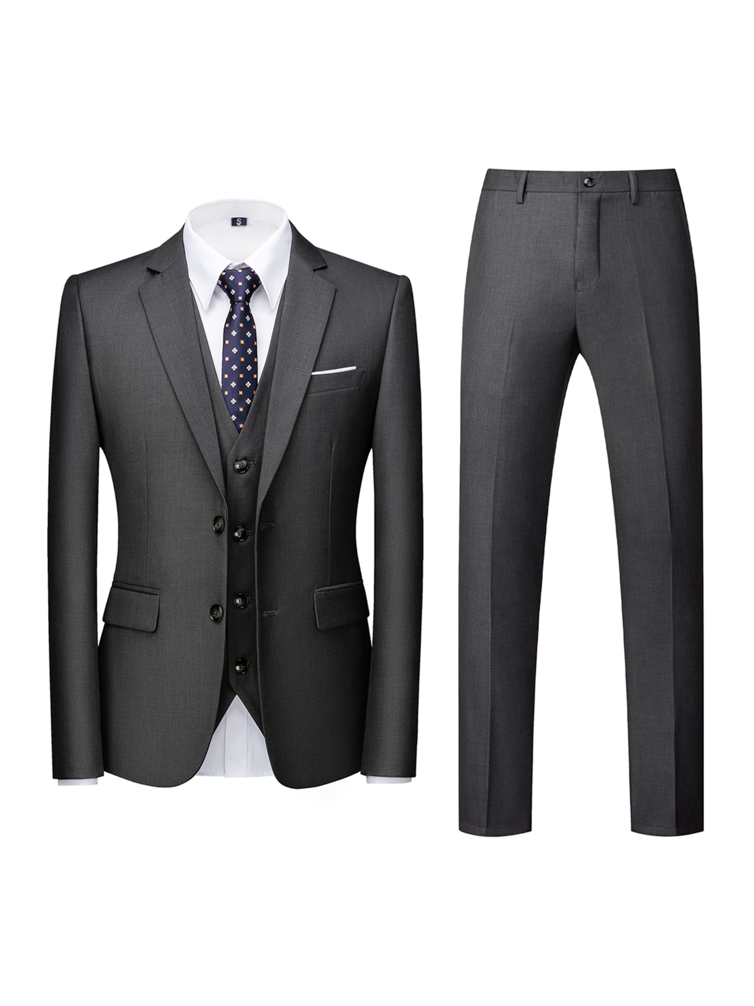 Youthup Костюм Slim fit в темно-сером цвете
Youthup Костюм Slim fit в темно-сером цвете