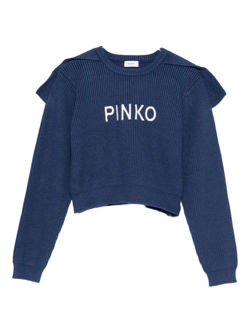 Свитер с вышитым логотипом Pinko Kids, синий
Свитер с вышитым логотипом Pinko Kids, синий