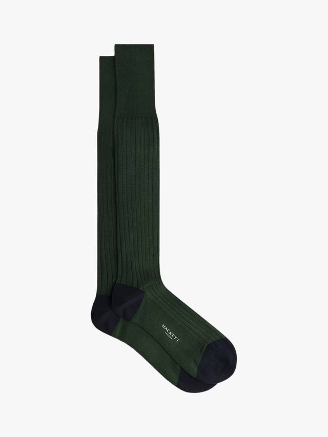 Удлиненные хлопчатобумажные носки в рубчик Hackett London, цвет Bottle Green
Удлиненные хлопчатобумажные носки в рубчик Hackett London, цвет Bottle Green