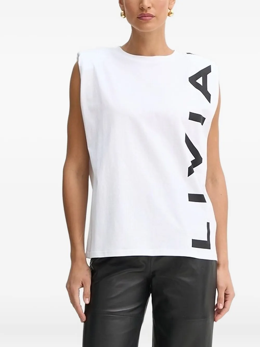 Топ без рукавов Liviana Conti, белый
Топ без рукавов Liviana Conti, белый