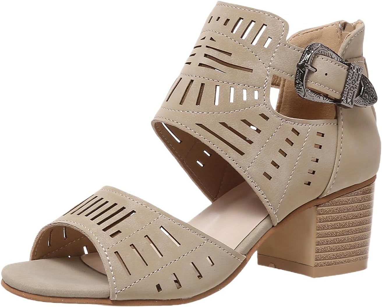 Женские сандалии на каблуке с вырезами, открытым носком, летние, с массивным каблуком, ремешком на пятке и вокруг щиколотки, удобные дышащие мюли с открытым носком, с устойчивым низким каблуком, слайдоны на каблуке Generic, хаки
Женские сандалии на каблуке с вырезами, открытым носком, летние, с массивным каблуком, ремешком на пятке и вокруг щиколотки, удобные дышащие мюли с открытым носком, с устойчивым низким каблуком, слайдоны на каблуке Generic, хаки