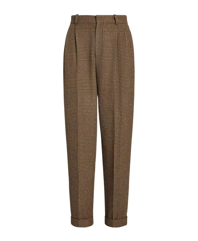Брюки в клетку Ralph Lauren, коричневый
Брюки в клетку Ralph Lauren, коричневый