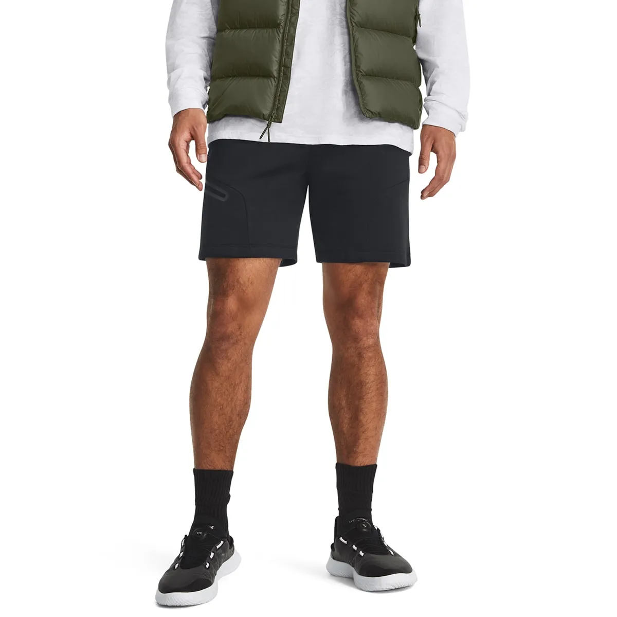 Мужские шорты UA Unstoppable Flc Under Armour, черный
Мужские шорты UA Unstoppable Flc Under Armour, черный