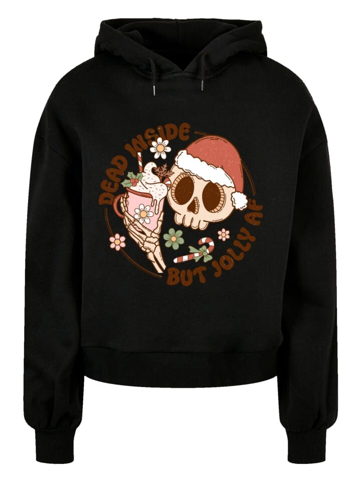 Пуловер F4NT4STIC Oversized Hoody Dead inside but jolly AF Weihnachten, черный
Пуловер F4NT4STIC Oversized Hoody Dead inside but jolly AF Weihnachten, черный