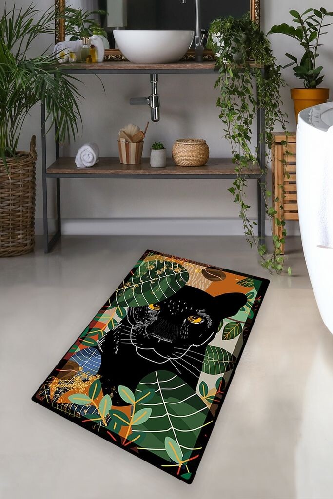 Mijolnir, Черный, Коврик для ванной, Разноцветный, 100 % ПОЛИЭСТЕР, 70 x 120 см
Mijolnir, Черный, Коврик для ванной, Разноцветный, 100 % ПОЛИЭСТЕР, 70 x 120 см