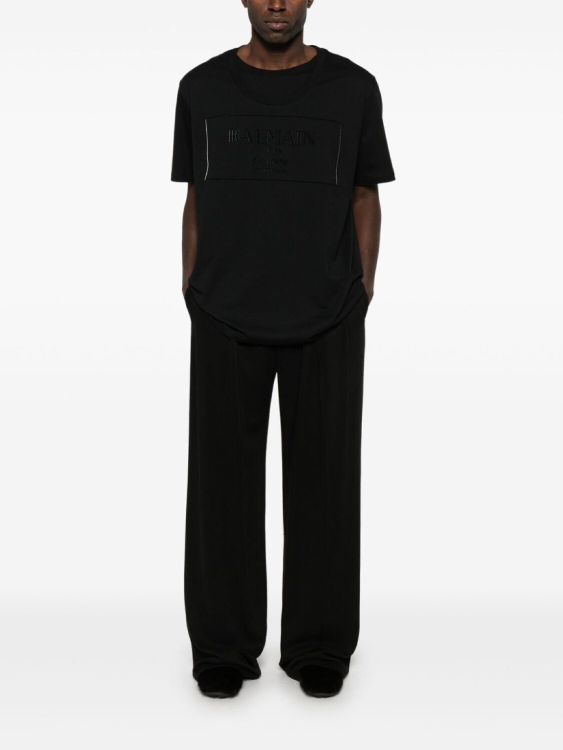 Футболка с логотипом Balmain, черный
Футболка с логотипом Balmain, черный