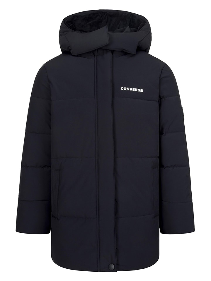 Зимнее пальто черного цвета Converse
Зимнее пальто черного цвета Converse