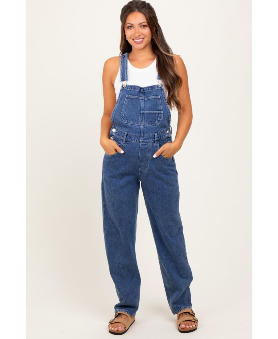 Джинсовый комбинезон с подвернутыми манжетами, синего цвета Pinkblush, Blue
Джинсовый комбинезон с подвернутыми манжетами, синего цвета Pinkblush, Blue