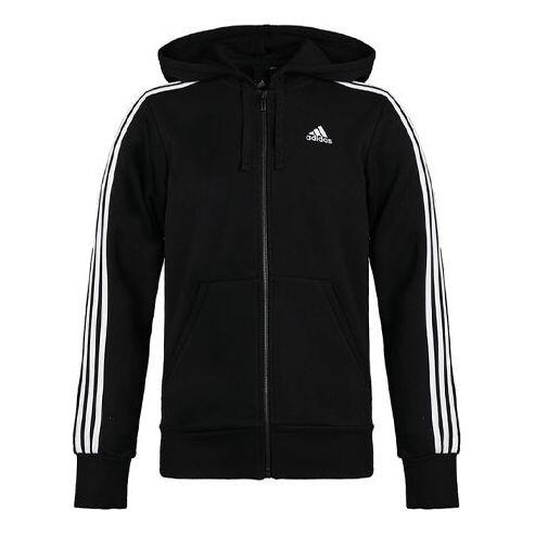 Куртка adidas Essentials 3-Stripes Fleece Hoodie - Black, черный
Куртка adidas Essentials 3-Stripes Fleece Hoodie - Black, черный