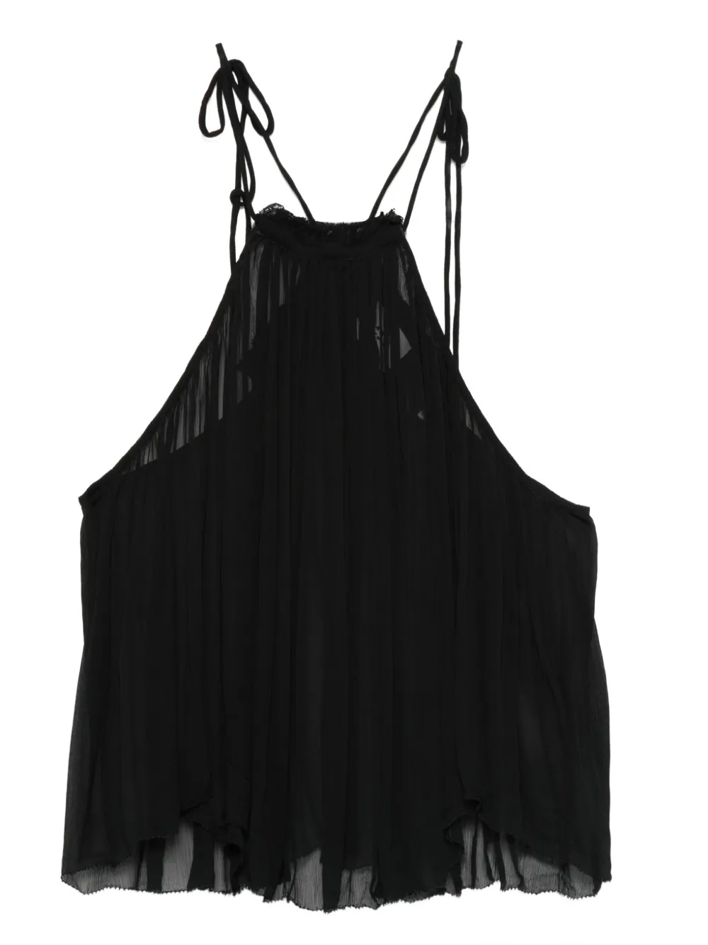 Плиссированный топ Akila с вырезом халтер MARANT ÉTOILE, черный
Плиссированный топ Akila с вырезом халтер MARANT ÉTOILE, черный